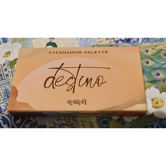 BNIB~Alamar Cosmetics Destino Eyeshadow Palette~Gorgeous Colors - Picture 4 of 6